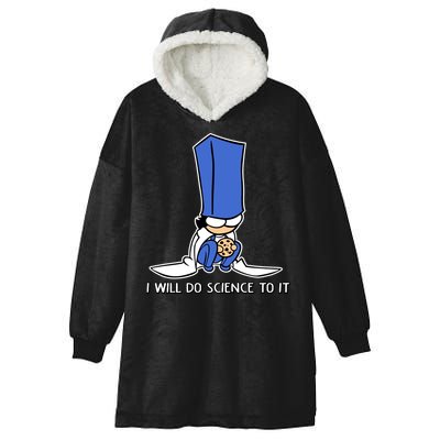 Biscuit Science I Will Do Science To It Hooded Wearable Blanket