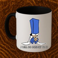 Biscuit Science I Will Do Science To It Mug