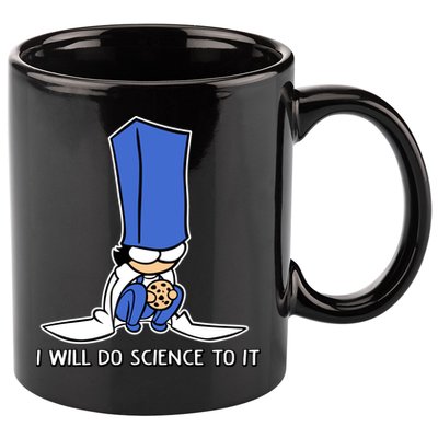 Biscuit Science I Will Do Science To It 11oz C Handle Ceramic Mug
