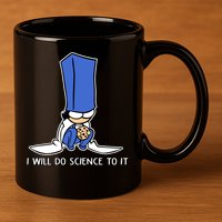 Biscuit Science I Will Do Science To It 11oz C Handle Ceramic Mug