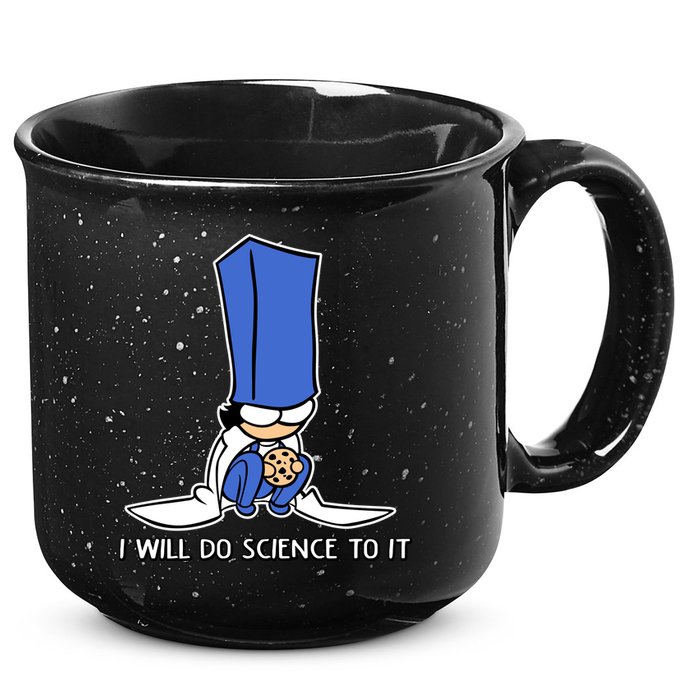 Biscuit Science I Will Do Science To It 15oz Campfire Ceramic Mug