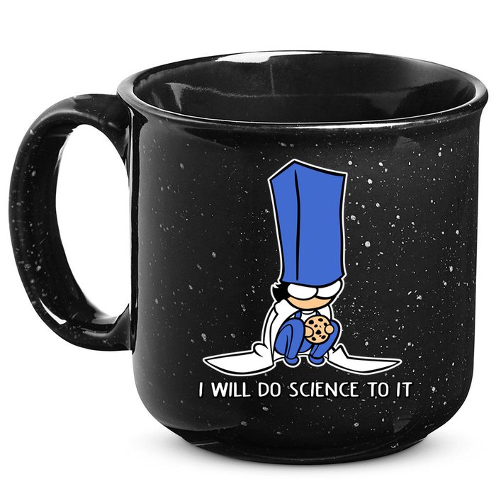 Biscuit Science I Will Do Science To It 15oz Campfire Ceramic Mug