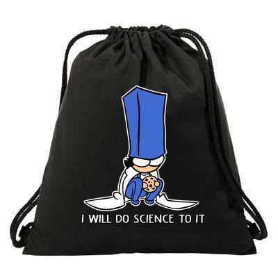 Biscuit Science I Will Do Science To It Drawstring Bag
