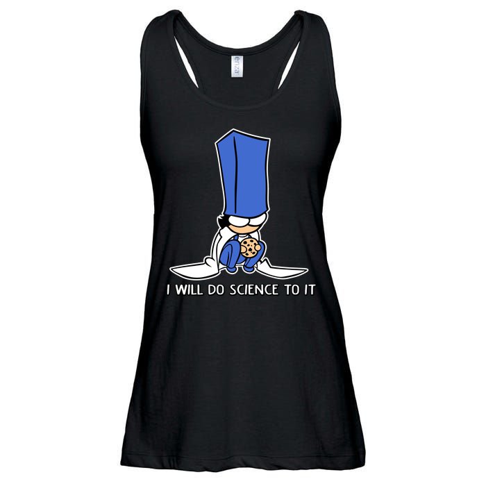 Biscuit Science I Will Do Science To It Ladies Essential Flowy Tank