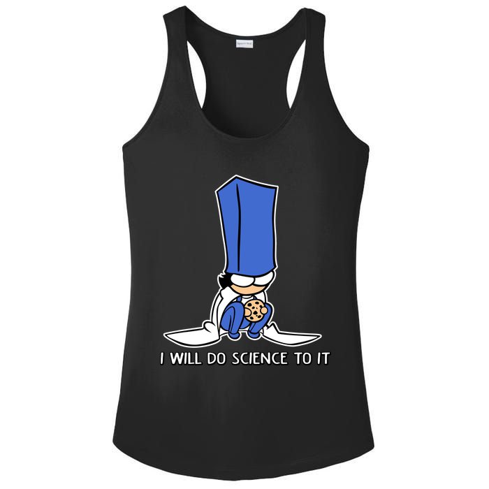 Biscuit Science I Will Do Science To It Ladies PosiCharge Competitor Racerback Tank