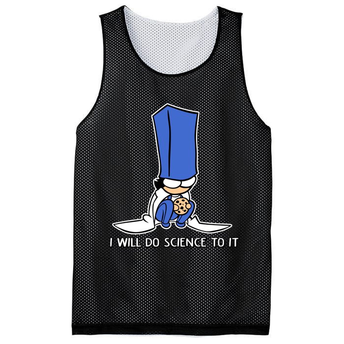 Biscuit Science I Will Do Science To It Mesh Reversible Basketball Jersey Tank