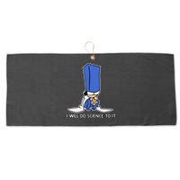 Biscuit Science I Will Do Science To It Large Microfiber Waffle Golf Towel
