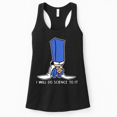 Biscuit Science I Will Do Science To It Womens Tank Top