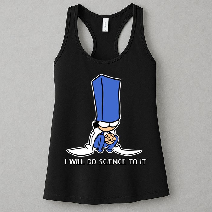 Biscuit Science I Will Do Science To It Womens Tank Top