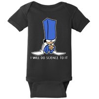 Biscuit Science I Will Do Science To It Baby Bodysuit