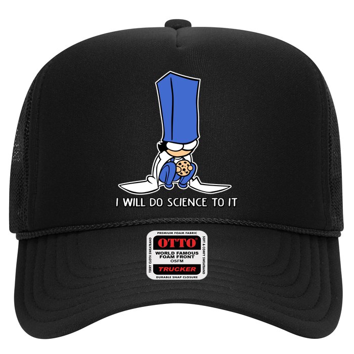 Biscuit Science I Will Do Science To It Trucker Hat