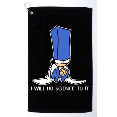Biscuit Science I Will Do Science To It Golf Towel