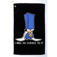 Biscuit Science I Will Do Science To It Golf Towel