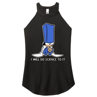 Biscuit Science I Will Do Science To It Women's Perfect Tri Rocker Tank