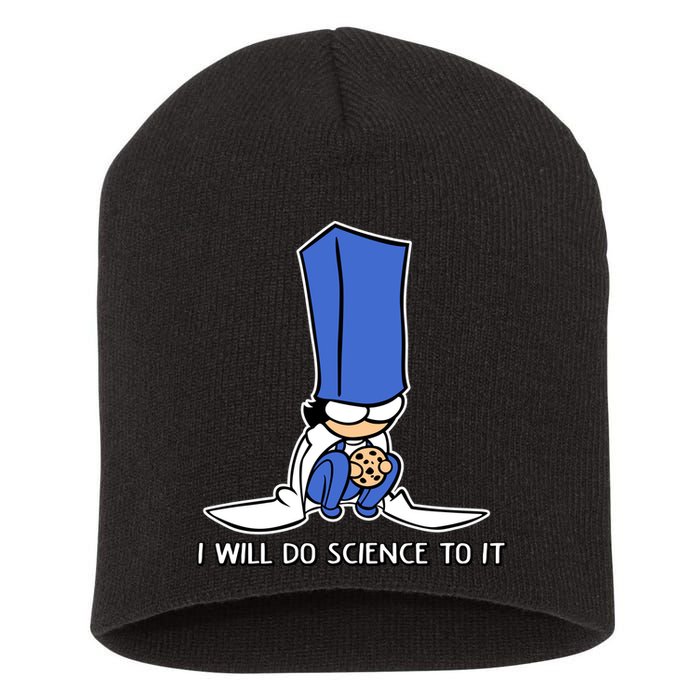Biscuit Science I Will Do Science To It Short Acrylic Beanie