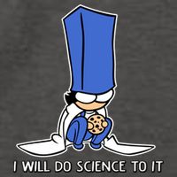 Biscuit Science I Will Do Science To It Vector Backpack