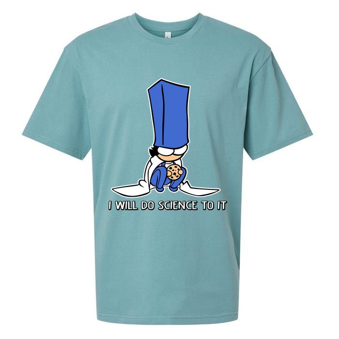 Biscuit Science I Will Do Science To It Sueded Cloud Jersey T-Shirt