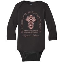 Brandon So I Throw Up My Hands Lake And Praise You Baby Long Sleeve Bodysuit