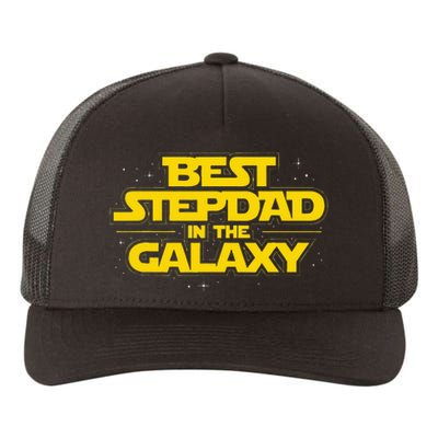 Best Stepdad In The Galaxy Stepfather Bonus Dad Fatherhood Yupoong Adult 5-Panel Trucker Hat