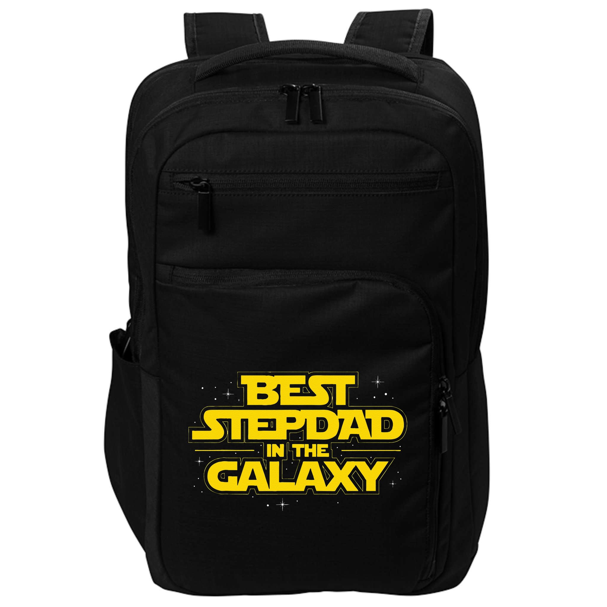 Best Stepdad In The Galaxy Stepfather Bonus Dad Fatherhood Impact Tech Backpack