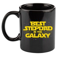 Best Stepdad In The Galaxy Stepfather Bonus Dad Fatherhood 11oz C Handle Ceramic Mug
