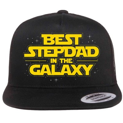 Best Stepdad In The Galaxy Stepfather Bonus Dad Fatherhood Flatbill Hat