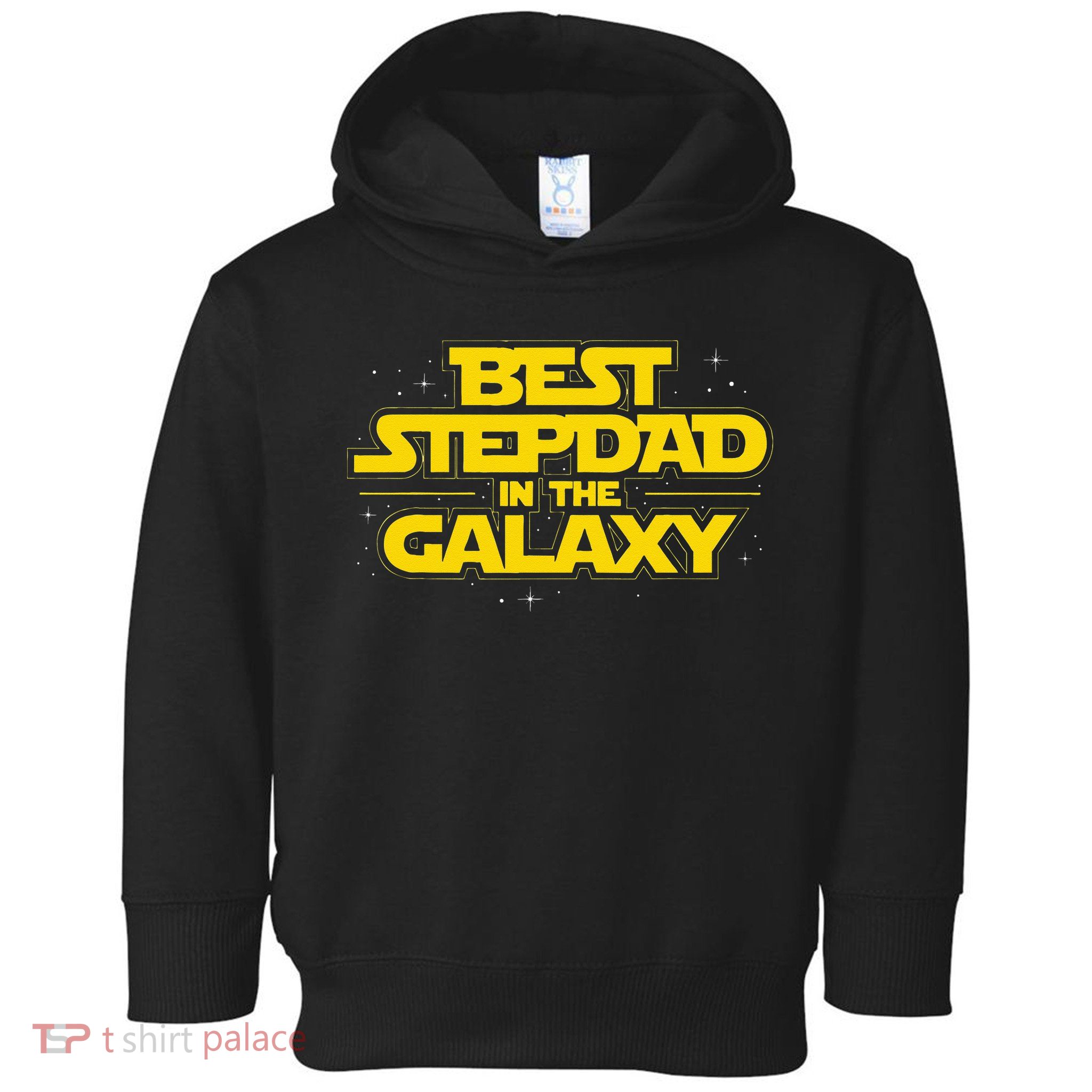 Best Stepdad In The Galaxy Stepfather Bonus Dad Fatherhood Toddler Hoodie