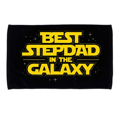 Best Stepdad In The Galaxy Stepfather Bonus Dad Fatherhood Microfiber Hand Towel