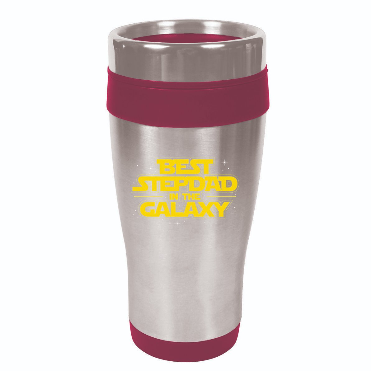Best Stepdad In The Galaxy Stepfather Bonus Dad Fatherhood 16oz Travel Tumbler