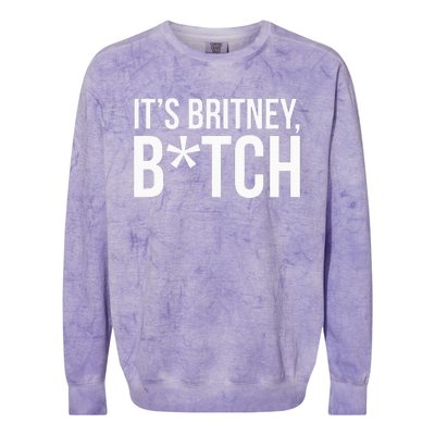 B.R.I.T.N.Ey S.P.E.A.R.S Its Britney Colorblast Crewneck Sweatshirt