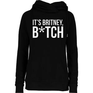 B.R.I.T.N.Ey S.P.E.A.R.S Its Britney Womens Funnel Neck Pullover Hood