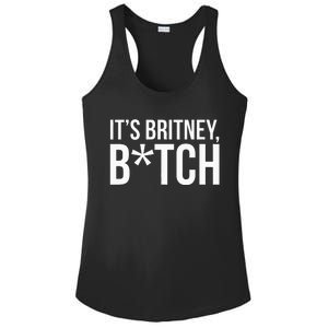 B.R.I.T.N.Ey S.P.E.A.R.S Its Britney Ladies PosiCharge Competitor Racerback Tank