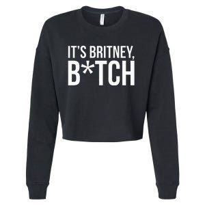 B.R.I.T.N.Ey S.P.E.A.R.S Its Britney Cropped Pullover Crew