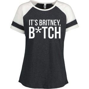 B.R.I.T.N.Ey S.P.E.A.R.S Its Britney Enza Ladies Jersey Colorblock Tee