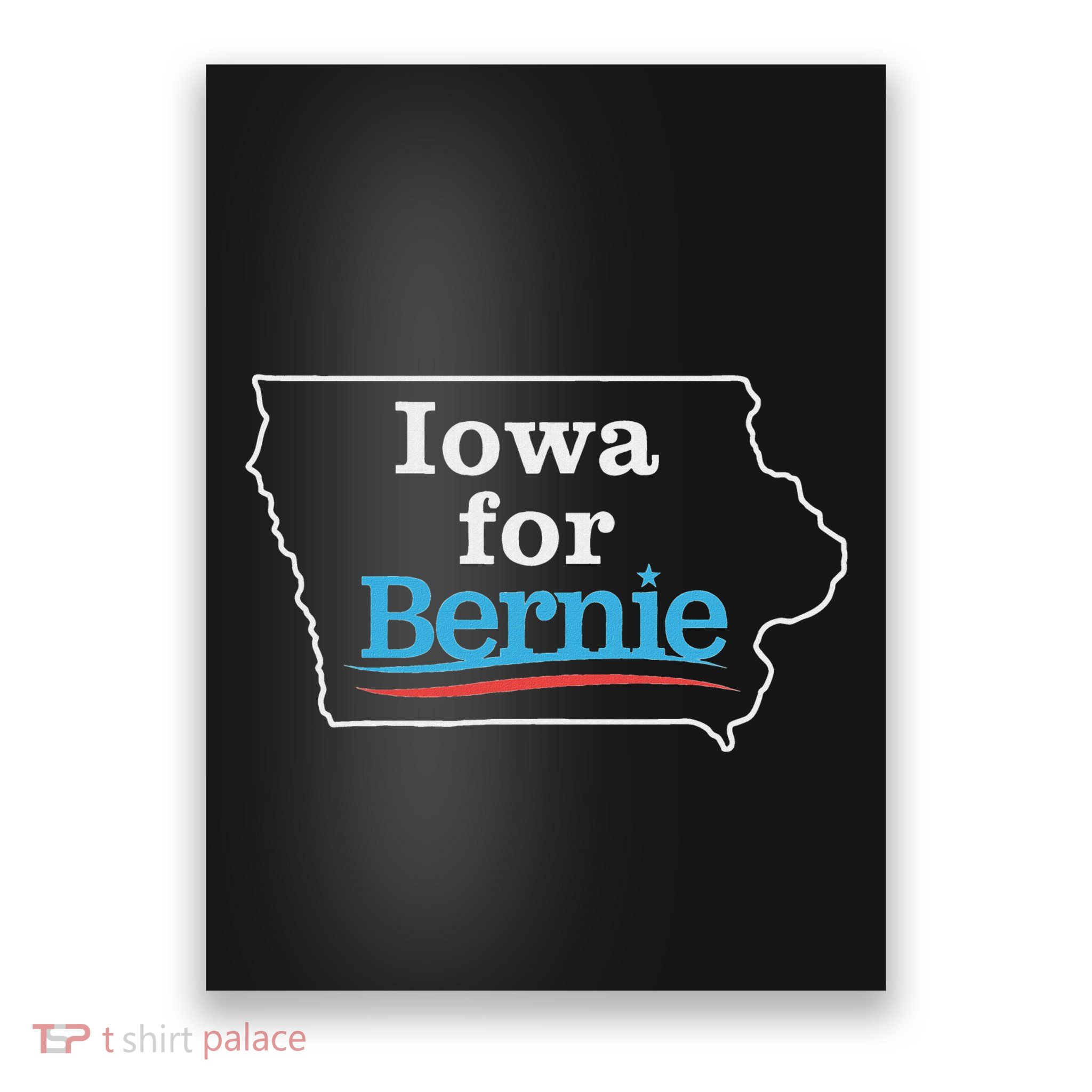 Bernie Sanders Iowa For Bernie Caucus Poster