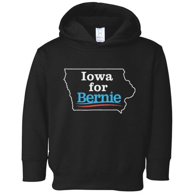 Bernie Sanders Iowa For Bernie Caucus Toddler Hoodie