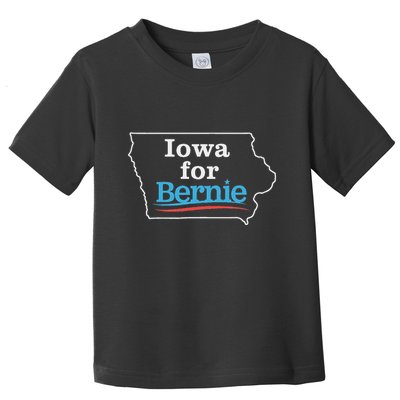Bernie Sanders Iowa For Bernie Caucus Toddler T-Shirt