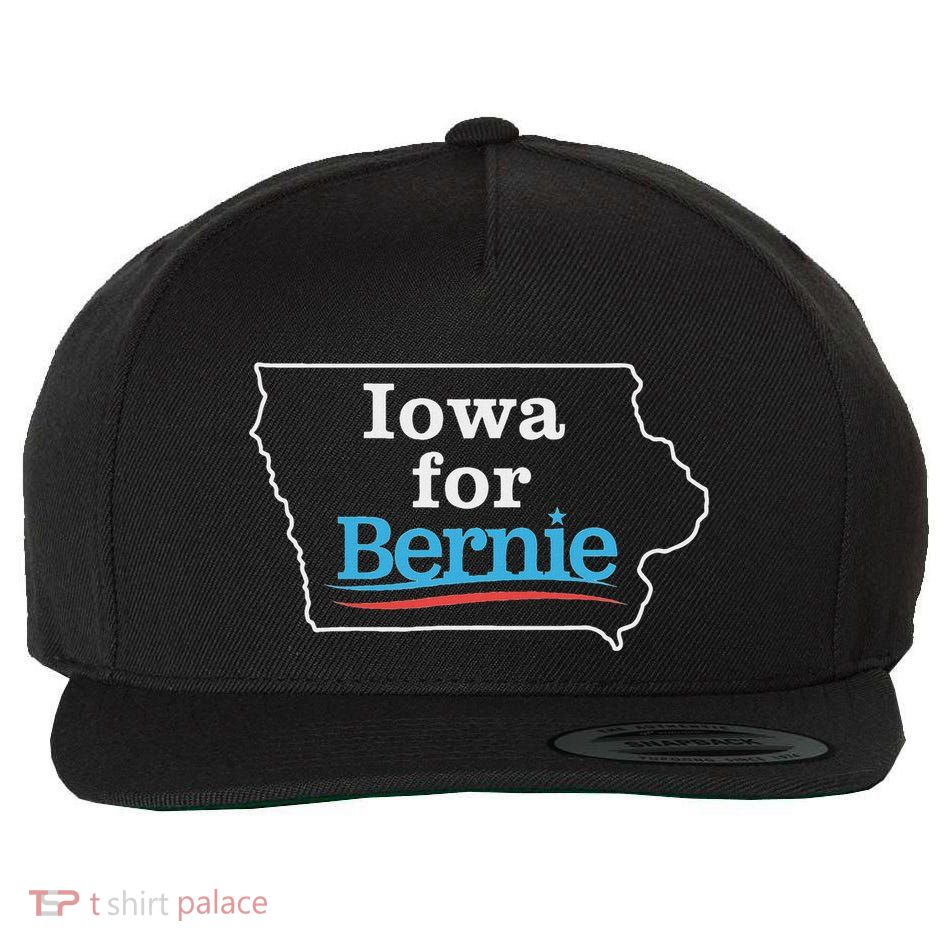 Bernie Sanders Iowa For Bernie Caucus Wool Snapback Cap
