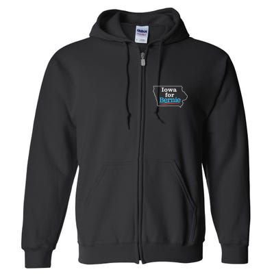 Bernie Sanders Iowa For Bernie Caucus Full Zip Hoodie