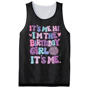 Birthday Shirts Its Me Hi Im The Birthday Girl Its Me Mesh Reversible Basketball Jersey Tank