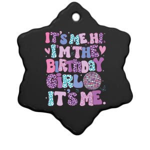 Birthday Shirts Its Me Hi Im The Birthday Girl Its Me Ceramic Star Ornament