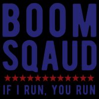 Boom Squad If I Run You Run Funny 4th Of July 16oz Travel Tumbler
