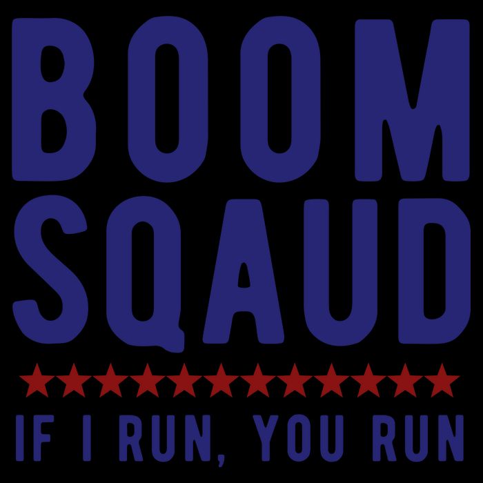 Boom Squad If I Run You Run Funny 4th Of July 16oz Travel Tumbler