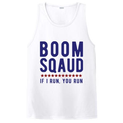 Boom Squad If I Run You Run Funny 4th Of July PosiCharge Competitor Tank
