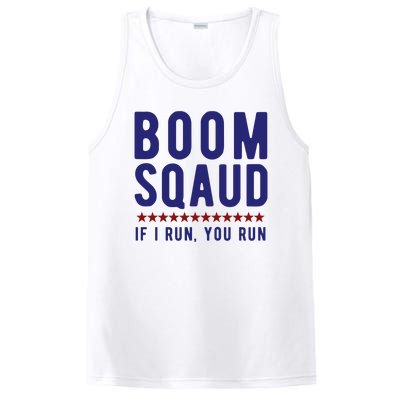 Boom Squad If I Run You Run Funny 4th Of July PosiCharge Competitor Tank