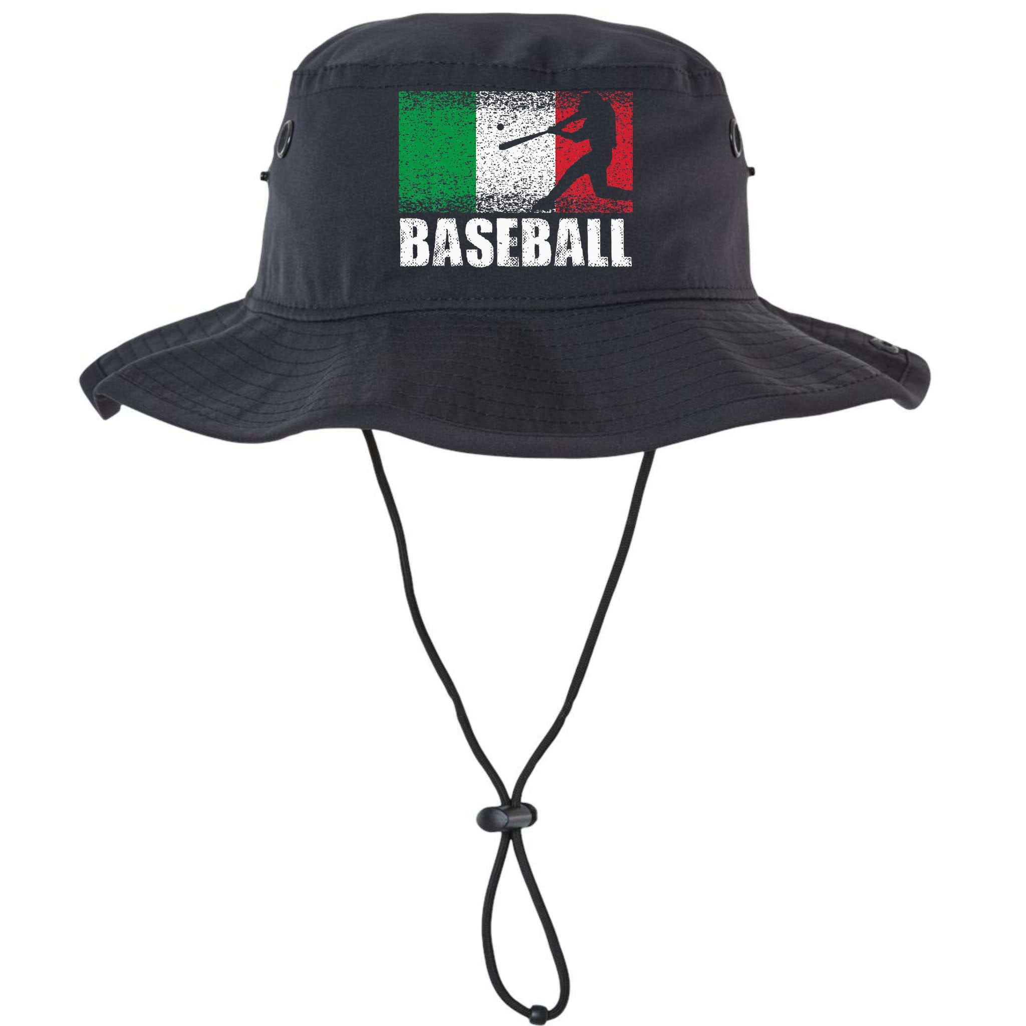 Baseball Sports Italy Flag Italian Baseball Bucket Hat