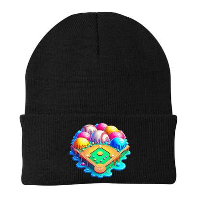 Baseball Stadiums Ice Cream Drip For Beanie