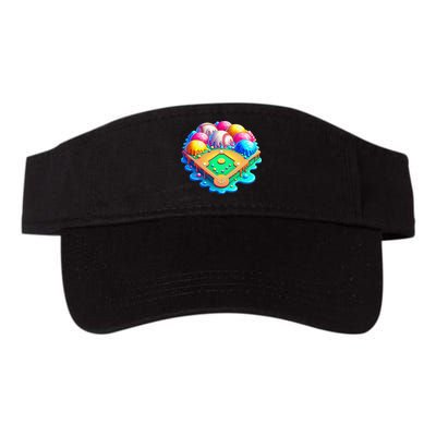 Baseball Stadiums Ice Cream Drip For Visor