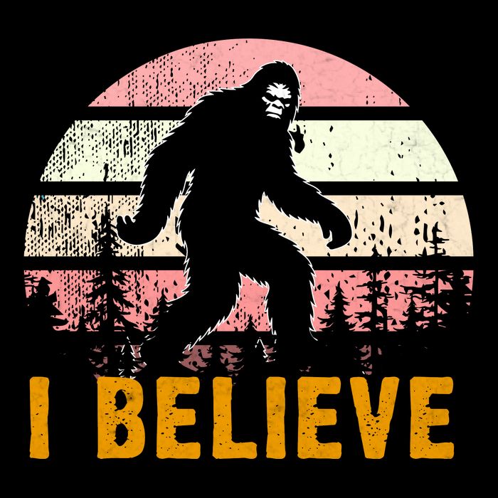 Bigfoot Squatch I Believe Bigfoot Backpack