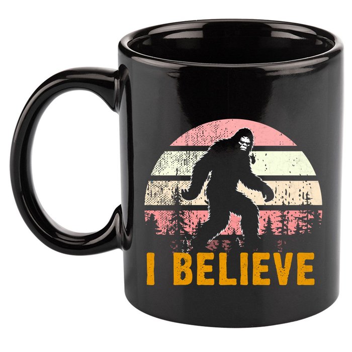 Bigfoot Squatch I Believe Bigfoot 11oz C Handle Ceramic Mug